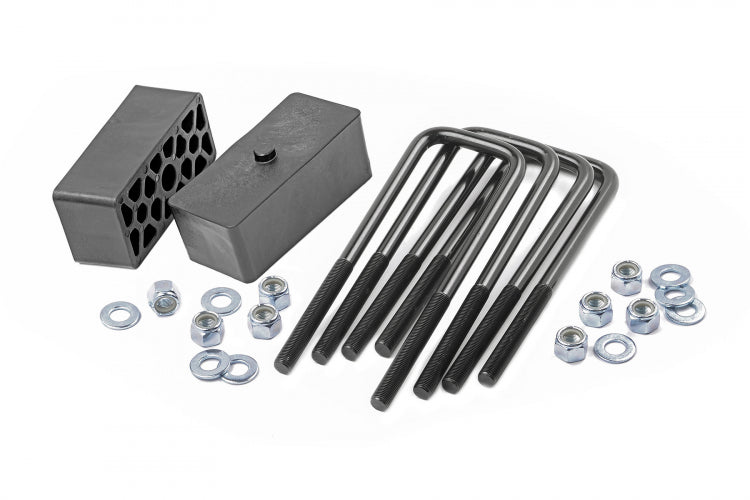 2 Inch Block & U-bolt Kit | Chevy/gmc 1500 (99-22)