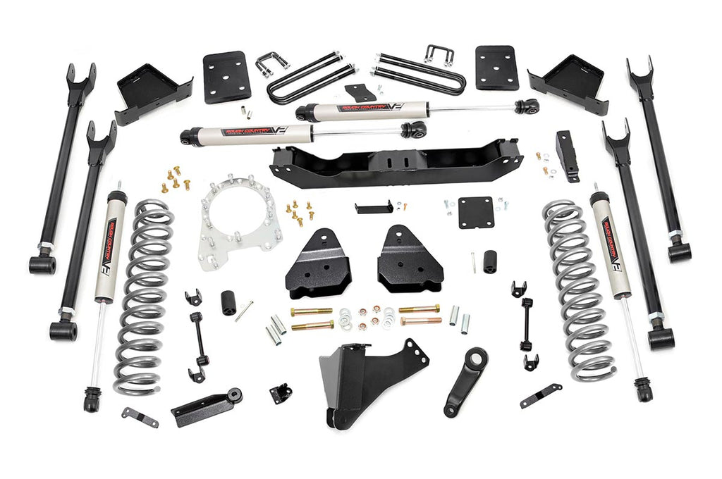 6 Inch Lift Kit | Diesel | 4-link | No Ovld | V2 | Ford Super Duty (17-22)