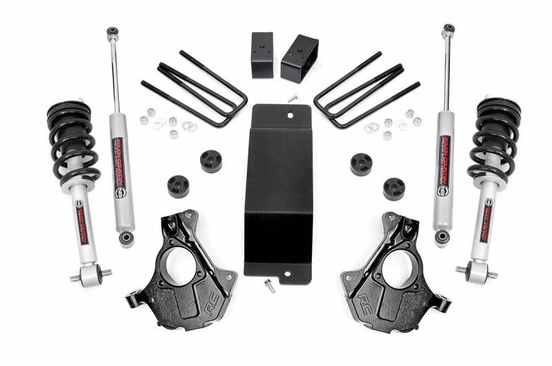 3.5 Lift Kit | Alu/stamp Steel Lca | N3 Strut | Chevy/gmc 1500 (14-18)