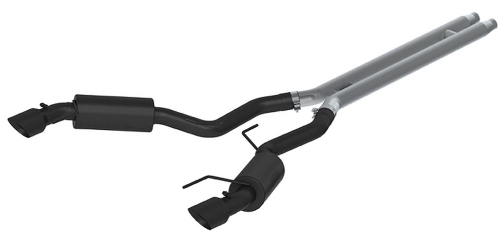 Exhaust Sys. Mustang Gt 5.0 2015 4.3/5.3l 3" Cat Back Single Side Exit Black