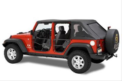 Front Element Doors Wrangler Jk 07-18 Satin Black