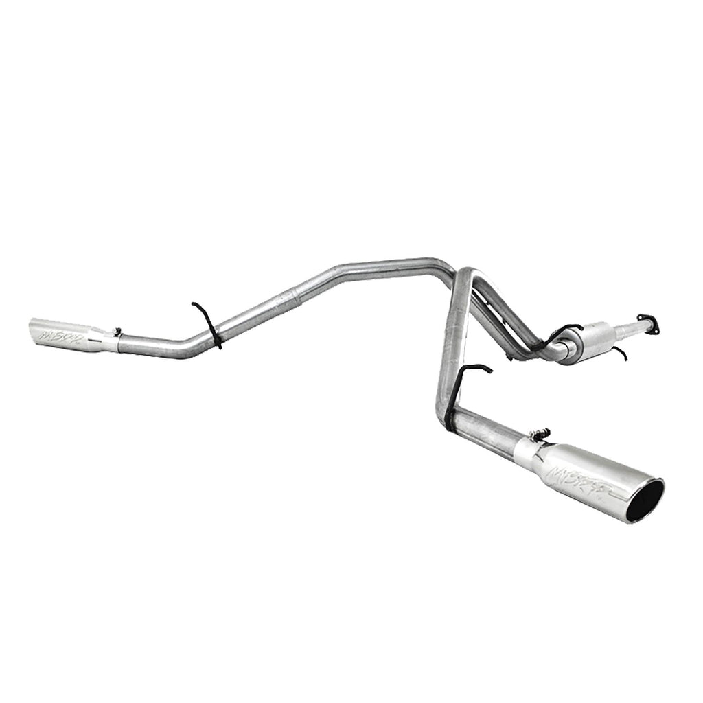 Exhaust System 2.5 in Cat Back ; 07-08 Silv/sierra 1500 4.8l/5.3l/6.0l Excl 8 Ft