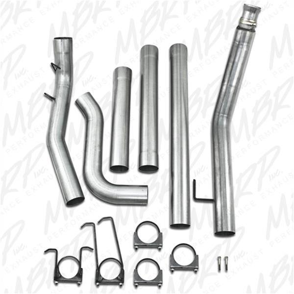 Exhaust System 4 in Turbo-back ; 98-02 Ram 2500/3500 Diesel 5.9l Cummins V8