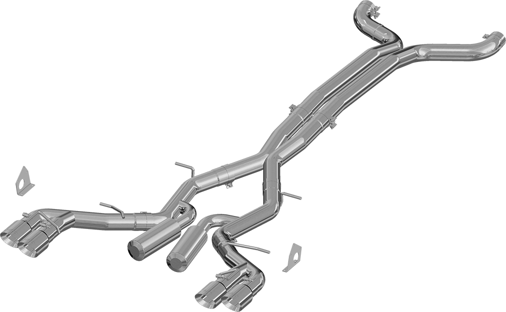 Exhaust System 3 in Cat Back for Select Camaro Zl1 6.2l V8