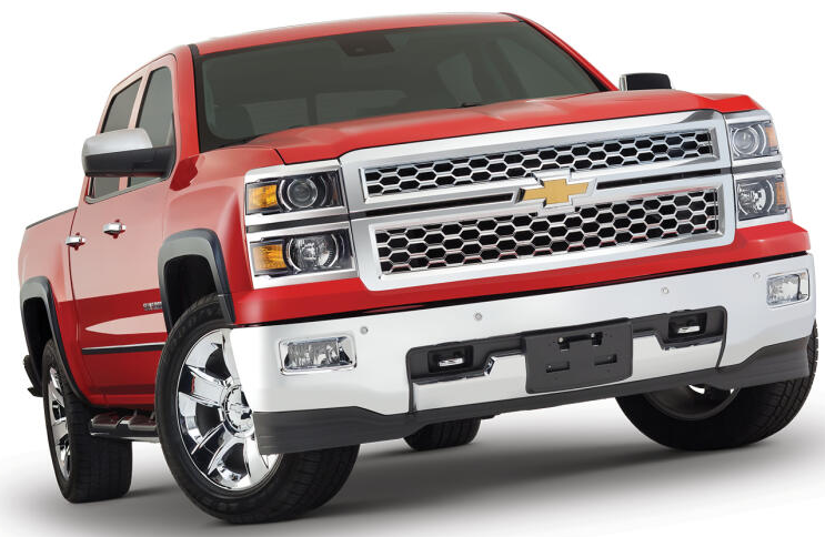 Oe Style Flares(4) ; Silverado 14-18 1500/ 15-19 Hd