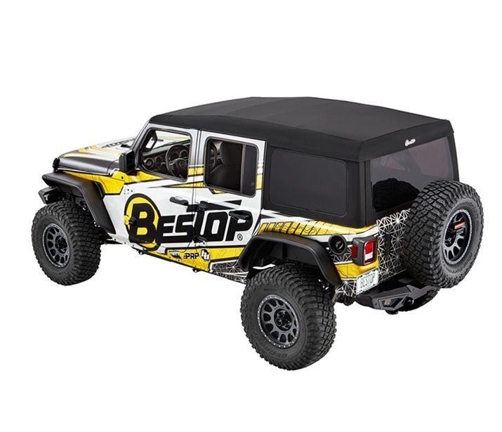 Supertop Soft Top Wrangler Jl 19-21 4dr Black Twill (2 Boxes)