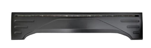 T.gate Applique F150 15-20 Matte Black W/light Bar